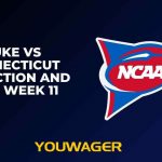 Duke vs Connecticut Prediction and Pick, Week 11