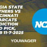 Georgia State Panthers vs Cincinnati Bearcats Prediction and Pick, NCAAB 11-7-2025