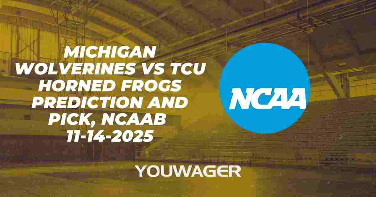 Michigan Wolverines vs TCU Horned Frogs Prediction and Pick, NCAAB 11-14-2025