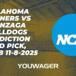 Oklahoma Sooners vs Gonzaga Bulldogs Prediction and Pick, NCAAB 11-8-2025