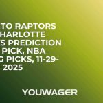 Toronto Raptors vs Charlotte Hornets Prediction and Pick, NBA Betting Picks, 11-29-2025
