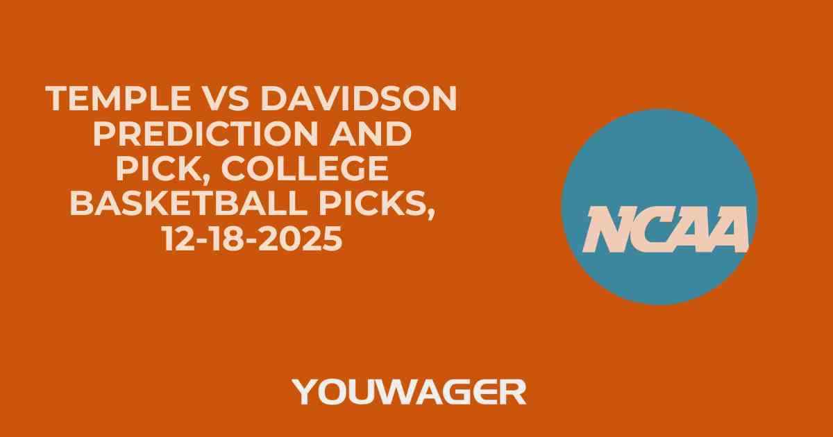 Temple vs Davidson Prediction and Pick, College Basketball Picks, 12-18-2025
