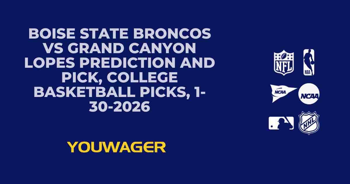 Boise State Broncos vs Grand Canyon Lopes Prediction and Pick, College Basketball Picks, 1-30-2026