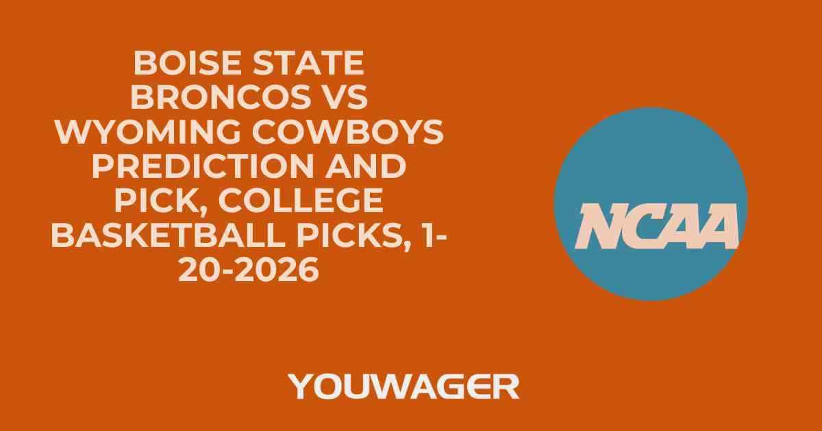 Boise State Broncos vs Wyoming Cowboys Prediction and Pick, College Basketball Picks, 1-20-2026