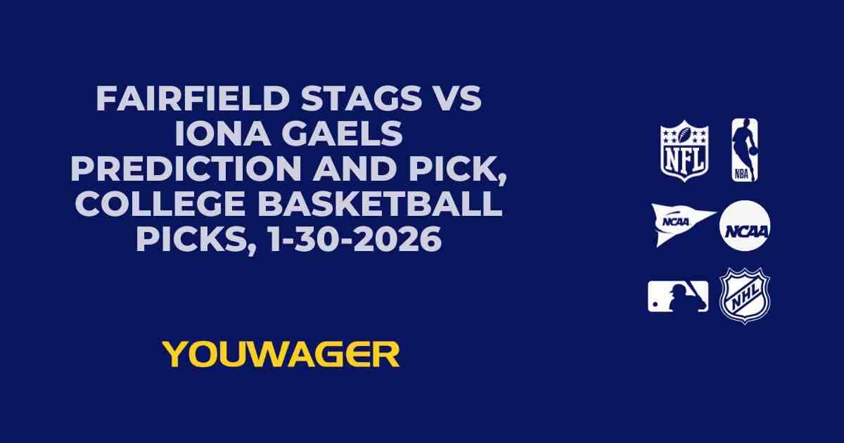 Fairfield Stags vs Iona Gaels Prediction and Pick, College Basketball Picks, 1-30-2026