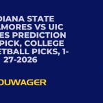 Indiana State Sycamores vs UIC Flames Prediction and Pick, College Basketball Picks, 1-27-2026