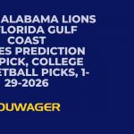 North Alabama Lions vs Florida Gulf Coast Eagles Prediction and Pick, College Basketball Picks, 1-29-2026