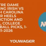 Notre Dame Fighting Irish vs North Carolina Tar Heels Prediction and Pick, College Basketball Picks, 1-21-2026