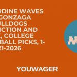 Pepperdine Waves vs Gonzaga Bulldogs Prediction and Pick, College Basketball Picks, 1-21-2026