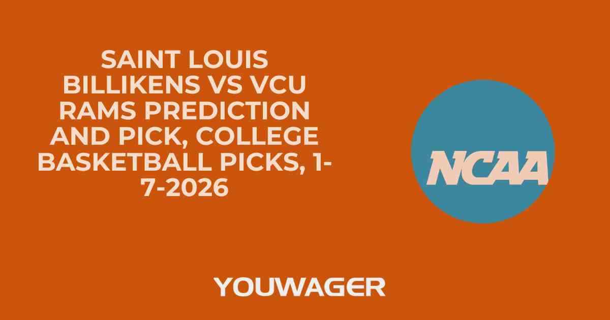 Saint Louis Billikens vs VCU Rams Prediction and Pick, College Basketball Picks, 1-7-2026