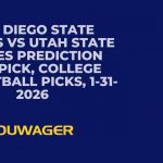 San Diego State Aztecs vs Utah State Aggies Prediction and Pick, College Basketball Picks, 1-31-2026