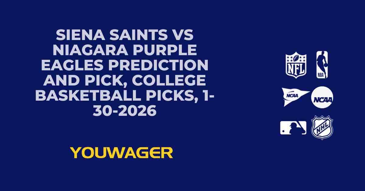 Siena Saints vs Niagara Purple Eagles Prediction and Pick, College Basketball Picks, 1-30-2026