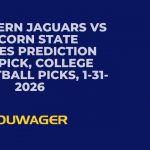 Southern Jaguars vs Alcorn State Braves Prediction and Pick, College Basketball Picks, 1-31-2026