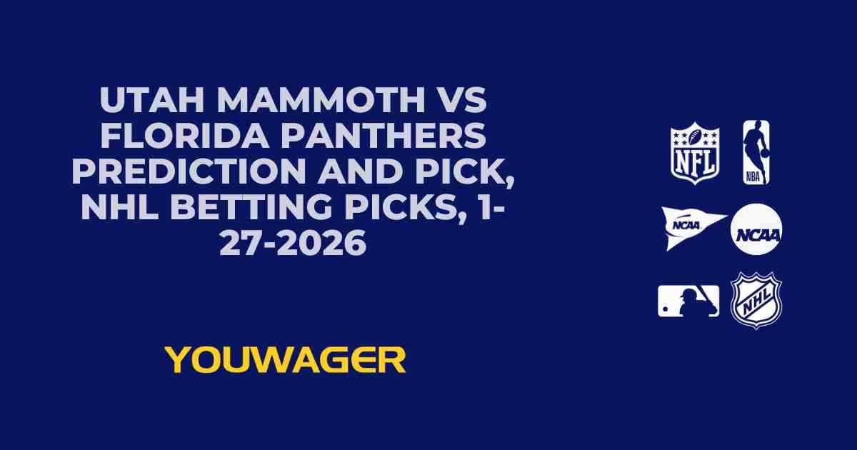 Utah Mammoth vs Florida Panthers Prediction and Pick, NHL Betting Picks, 1-27-2026