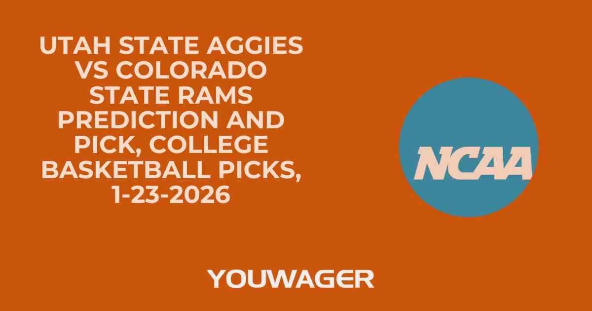 Utah State Aggies vs Colorado State Rams Prediction and Pick, College Basketball Picks, 1-23-2026