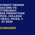 Wake Forest Demon Deacons vs Pittsburgh Panthers Prediction and Pick, College Basketball Picks, 1-27-2026