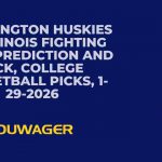 Washington Huskies vs Illinois Fighting Illini Prediction and Pick, College Basketball Picks, 1-29-2026
