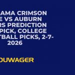 Alabama Crimson Tide vs Auburn Tigers Prediction and Pick, College Basketball Picks, 2-7-2026