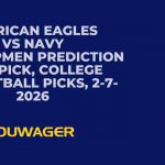 American Eagles vs Navy Midshipmen Prediction and Pick, College Basketball Picks, 2-7-2026