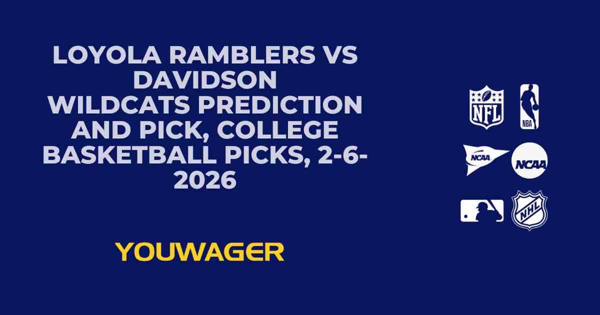 Loyola Ramblers vs Davidson Wildcats Prediction and Pick, College Basketball Picks, 2-6-2026
