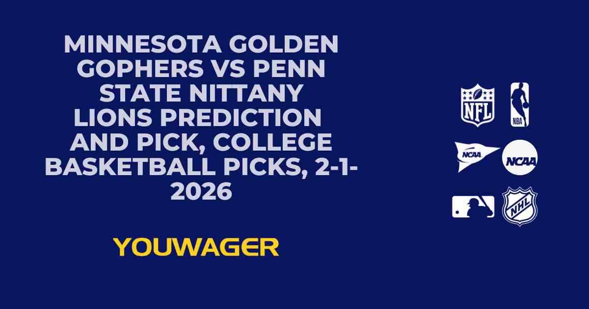 Minnesota Golden Gophers vs Penn State Nittany Lions Prediction and Pick, College Basketball Picks, 2-1-2026