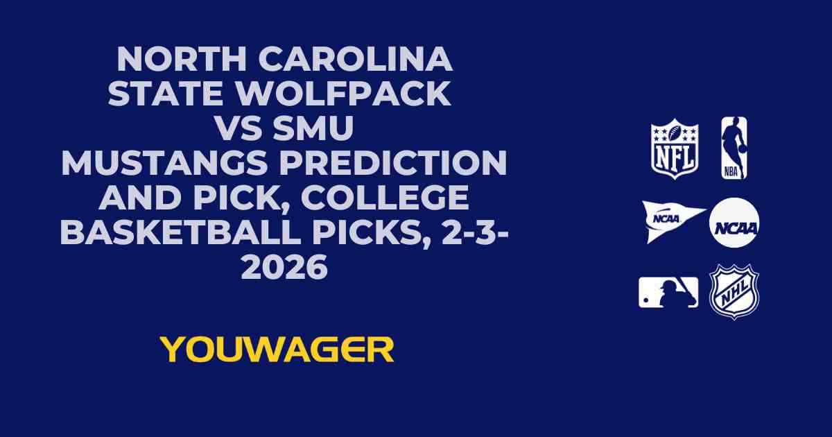 North Carolina State Wolfpack vs SMU Mustangs Prediction and Pick, College Basketball Picks, 2-3-2026