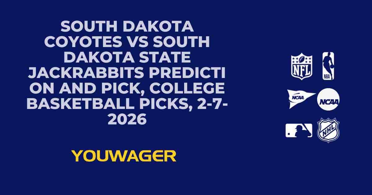 South Dakota Coyotes vs South Dakota State Jackrabbits Prediction and Pick, College Basketball Picks, 2-7-2026