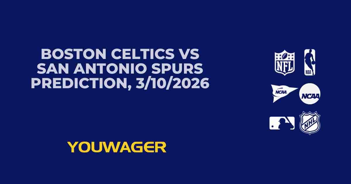 Boston Celtics vs San Antonio Spurs Prediction, 3/10/2026