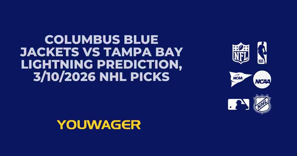 Columbus Blue Jackets vs Tampa Bay Lightning Prediction, 3/10/2026 NHL Picks