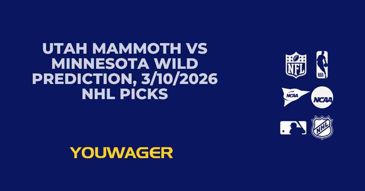 Utah Mammoth vs Minnesota Wild Prediction, 3/10/2026 NHL Picks