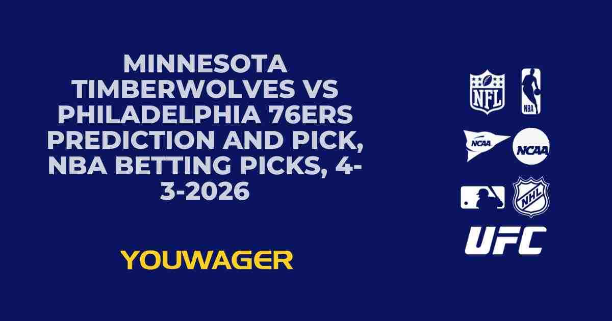 Timberwolves vs 76ers Prediction & Picks | NBA Odds 4/3/26