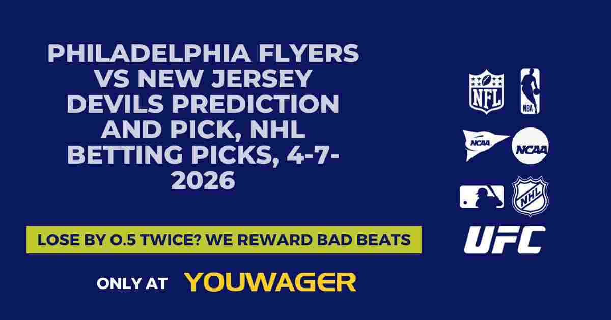 Philadelphia Flyers vs New Jersey Devils Prediction and Pick, NHL Betting Picks, 4-7-2026