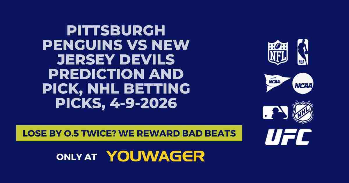 Pittsburgh Penguins vs New Jersey Devils Prediction and Pick, NHL Betting Picks, 4-9-2026