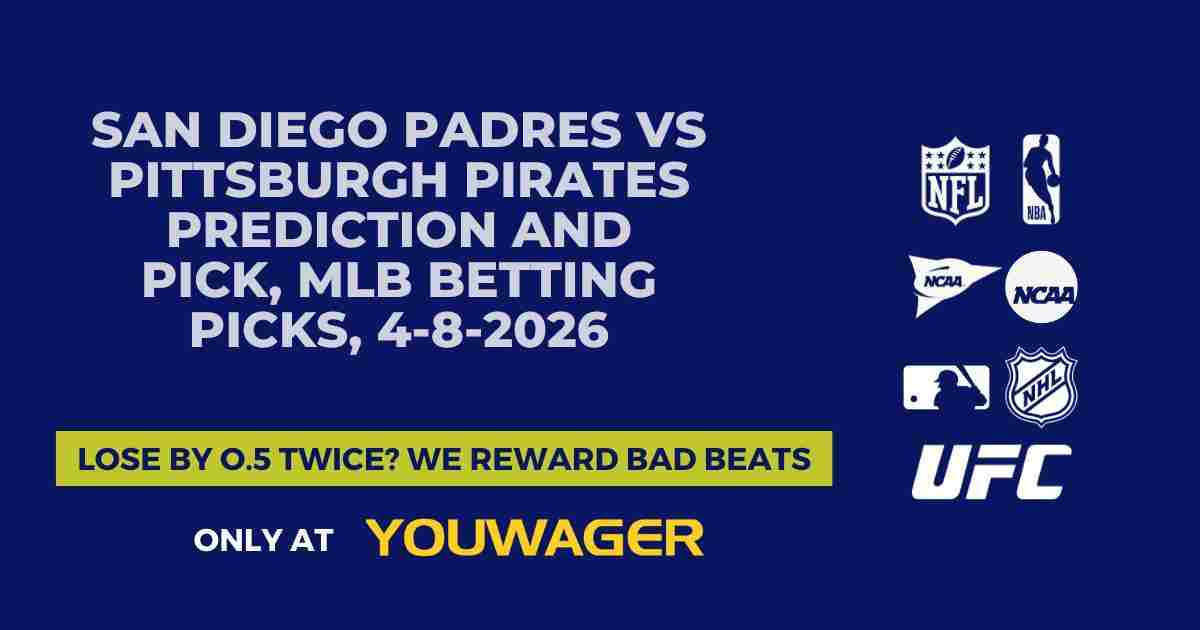 San Diego Padres vs Pittsburgh Pirates Prediction and Pick, MLB Betting Picks, 4-8-2026