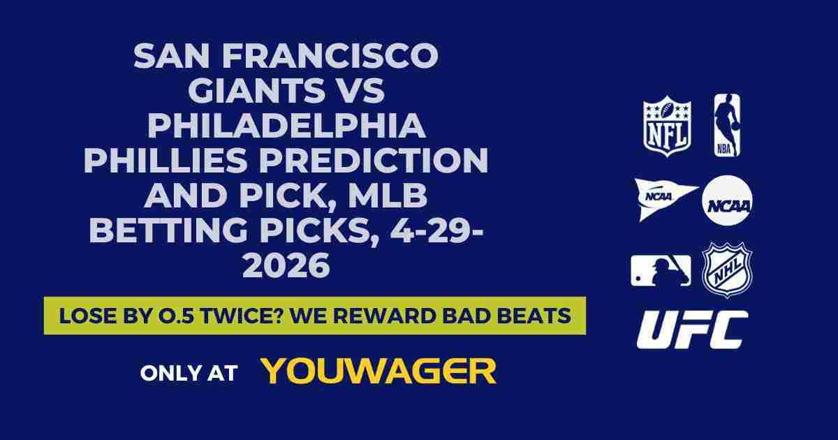 San Francisco Giants vs Philadelphia Phillies Prediction and Pick, MLB Betting Picks, 4-29-2026