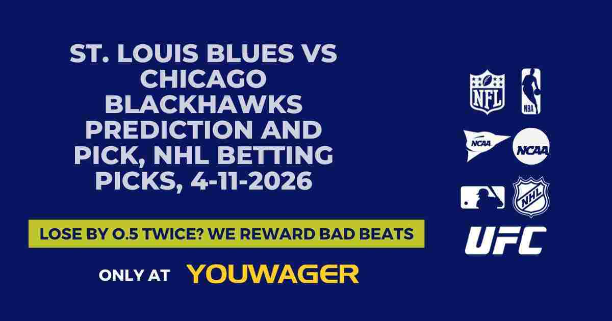 St. Louis Blues vs Chicago Blackhawks Prediction and Pick, NHL Betting Picks, 4-11-2026