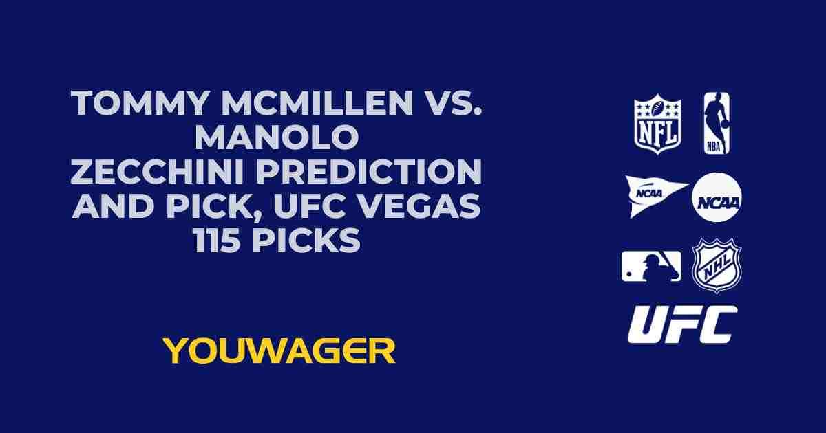 Tommy McMillen vs. Manolo Zecchini Prediction and Pick, UFC Vegas 115 Picks