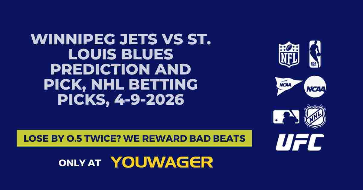 Winnipeg Jets vs St. Louis Blues Prediction and Pick, NHL Betting Picks, 4-9-2026