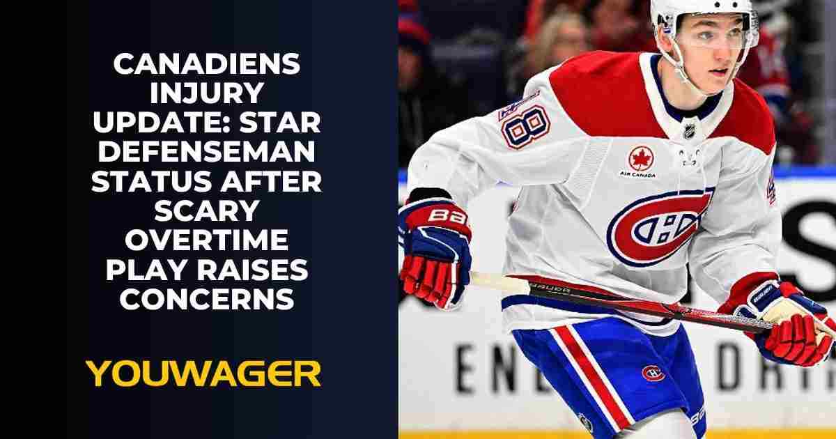 Canadiens Injury Update_ Star Defenseman Status After Scary Overtime Play Raises Concerns