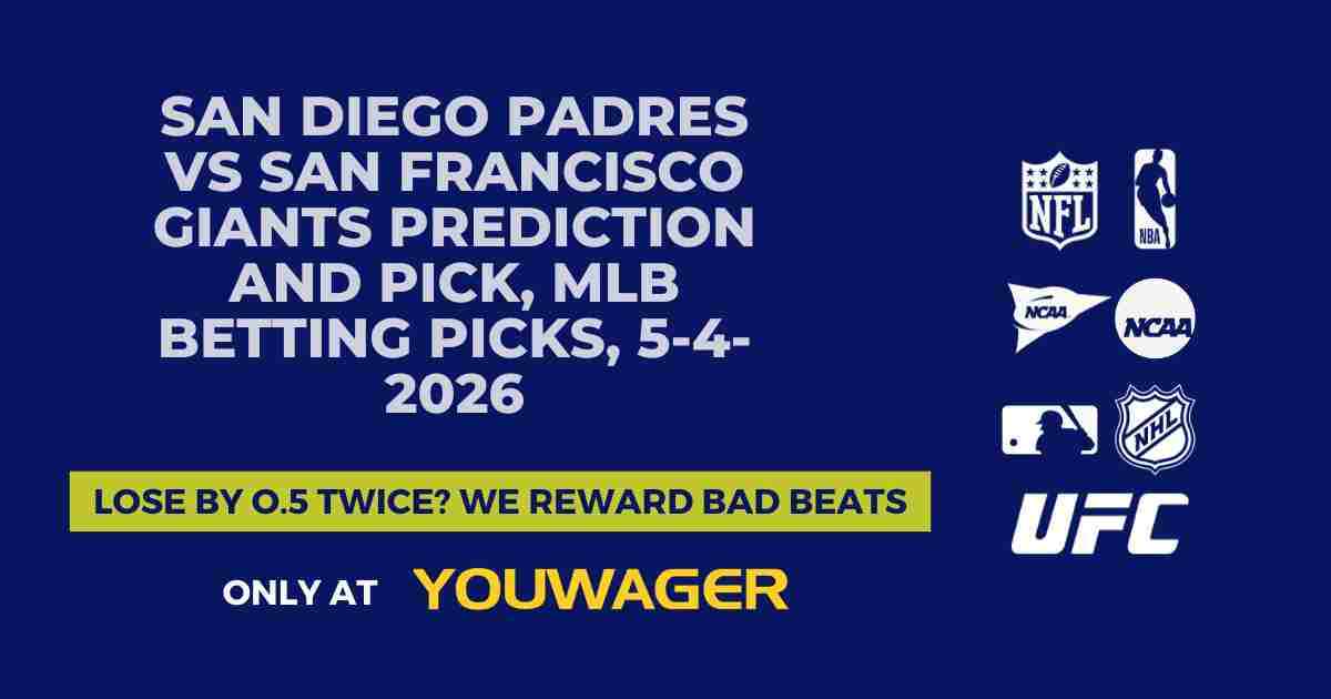 San Diego Padres vs San Francisco Giants Prediction and Pick, MLB Betting Picks, 5-4-2026