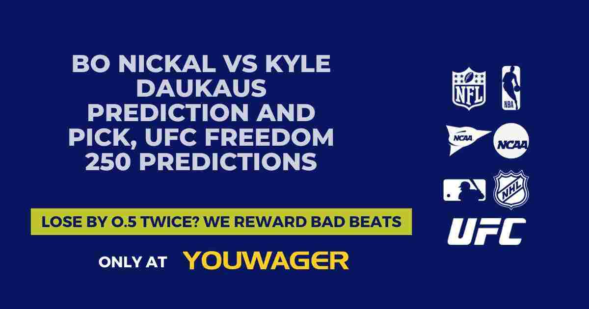 Bo Nickal vs Kyle Daukaus Prediction and Pick, UFC Freedom 250 Predictions