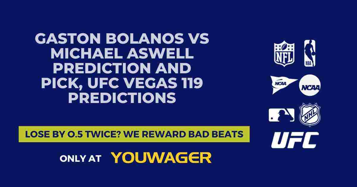 Gaston Bolanos vs Michael Aswell Prediction and Pick, UFC Vegas 119 Predictions