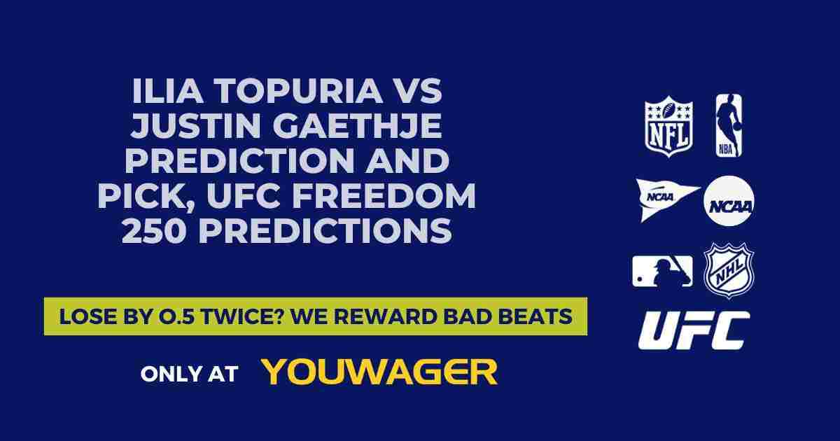 Ilia Topuria vs Justin Gaethje Prediction and Pick, UFC Freedom 250 Predictions