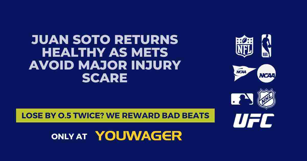Juan Soto Returns Healthy as Mets Avoid Major Injury Scare