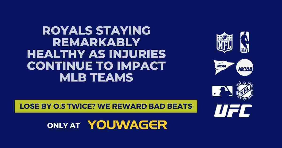 Royals Staying Remarkably Healthy as Injuries Continue to Impact MLB Teams