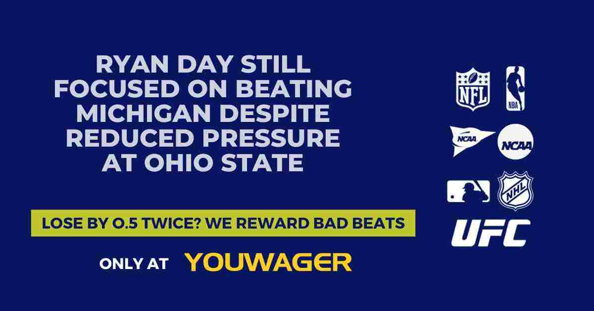 Ryan Day Still Focused on Beating Michigan Despite Reduced Pressure at Ohio State
