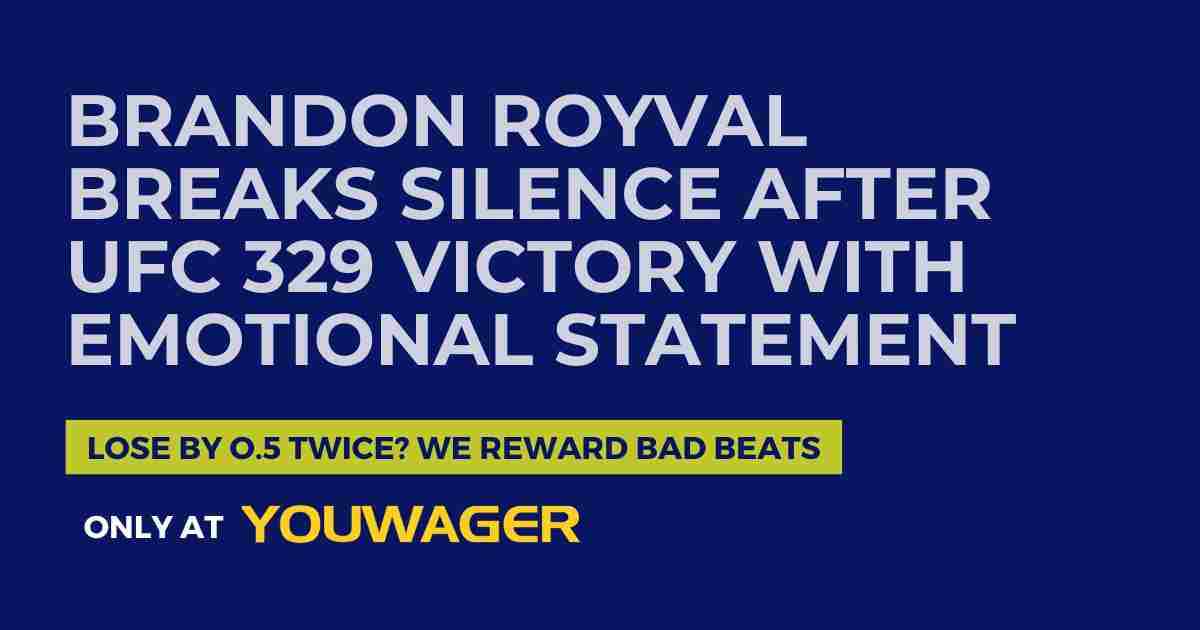 Brandon Royval Breaks Silence After UFC 329 Victory With Emotional Statement