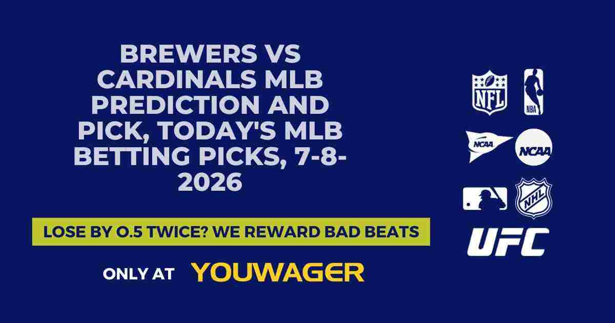 Brewers vs Cardinals MLB Prediction and Pick, Today's MLB Betting Picks, 7-8-2026