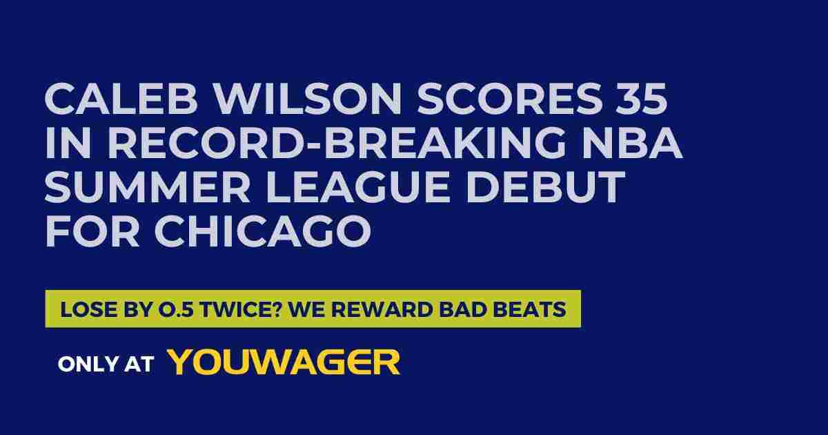 Caleb Wilson Scores 35 in Record-Breaking NBA Summer League Debut for Chicago