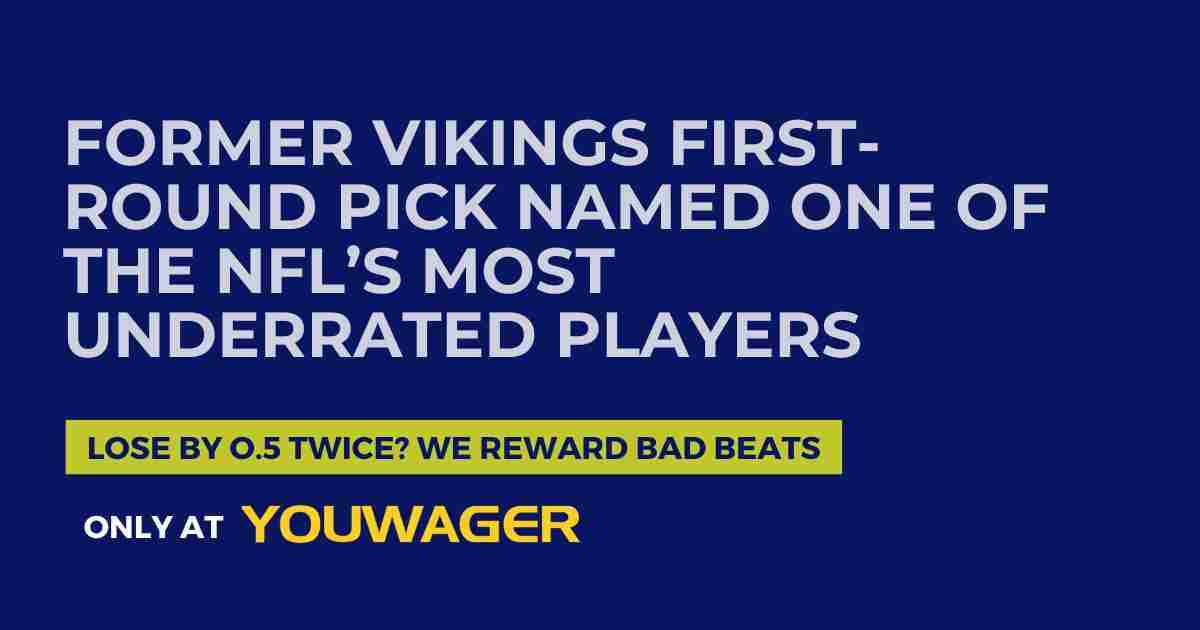Former Vikings First-Round Pick Named One of the NFL’s Most Underrated Players